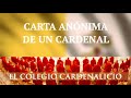 Carta annima de un cardenal