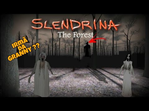 I Beat SLENDRINA The Forest Game at 3AM!! Granny's Granddaughter!! 