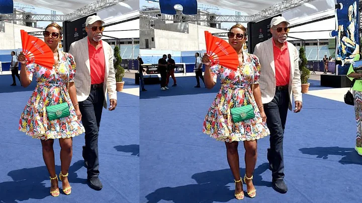 Danny Glover enjoys a day out with girlfriend Regi...