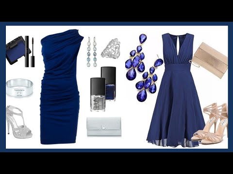 Video: ¿Qué color de medias de nylon usar con un vestido azul marino?