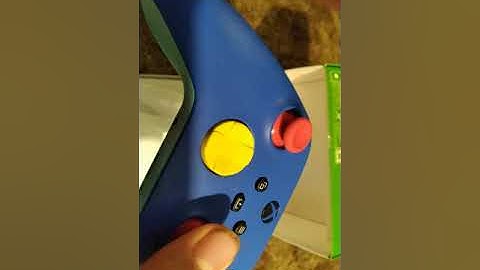 unboxing xbox control by xbox design labs