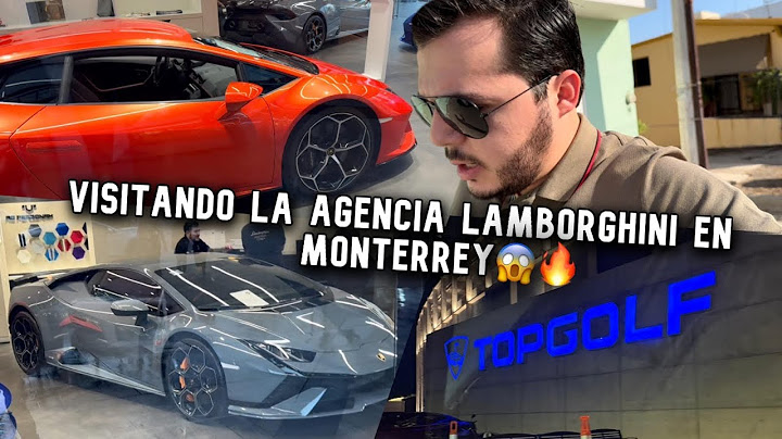 Viajamos a la agencia de LAMBORGHINI en Monterrey l Nuestra primera vez jugando TopGolf