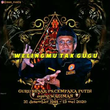 Selamat jalan eyang WAGIMAN  guru besar pencak silat CEMPAKA PUTIH  MAGETAN
