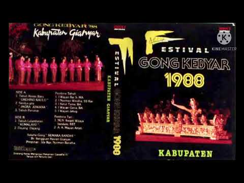 TERBAIK Tabuh Lelambatan “KUMALAYU” Juara 1 Festival Gong Kebyar 1988 Kab. Gianyar