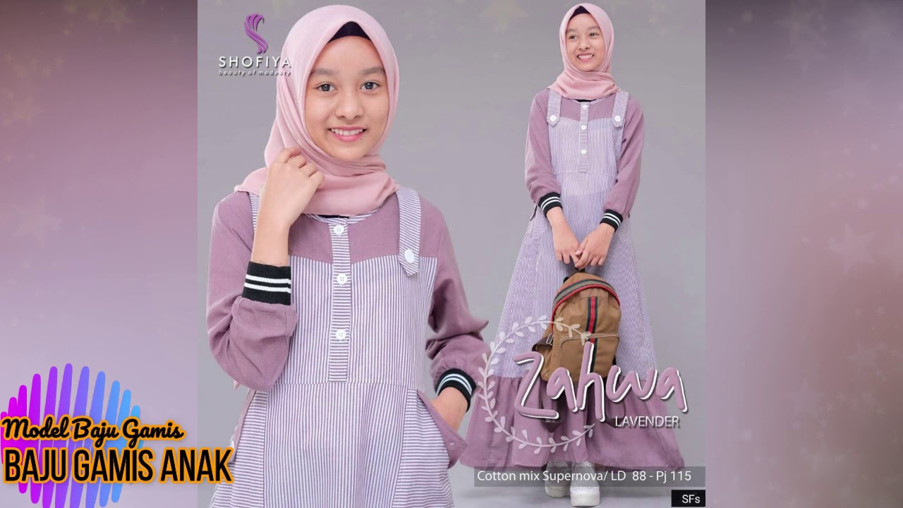  Model  Baju  Gamis Anak  Perempuan  YouTube