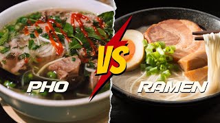 Pho vs Ramen: The Ultimate Noodle Showdown