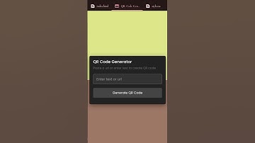 QR code generator using HTML CSS JavaScript #animation #qr #htmltutorial #kalilinux #galaxys24
