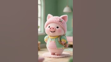 This Is The Most Adorable Thing! 💖 #shorts #piggy #pig #cute #ai