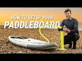 How to setup your Stand Up Paddle Board // Wiggle SUP Guides