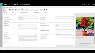 Business Central Adding Item Attributes