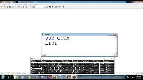 Ms Visual FoxPro  Display Records
