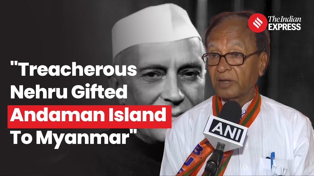 Coco Island BJP Andaman Candidate Lodges Scathing Attack On Nehru and
