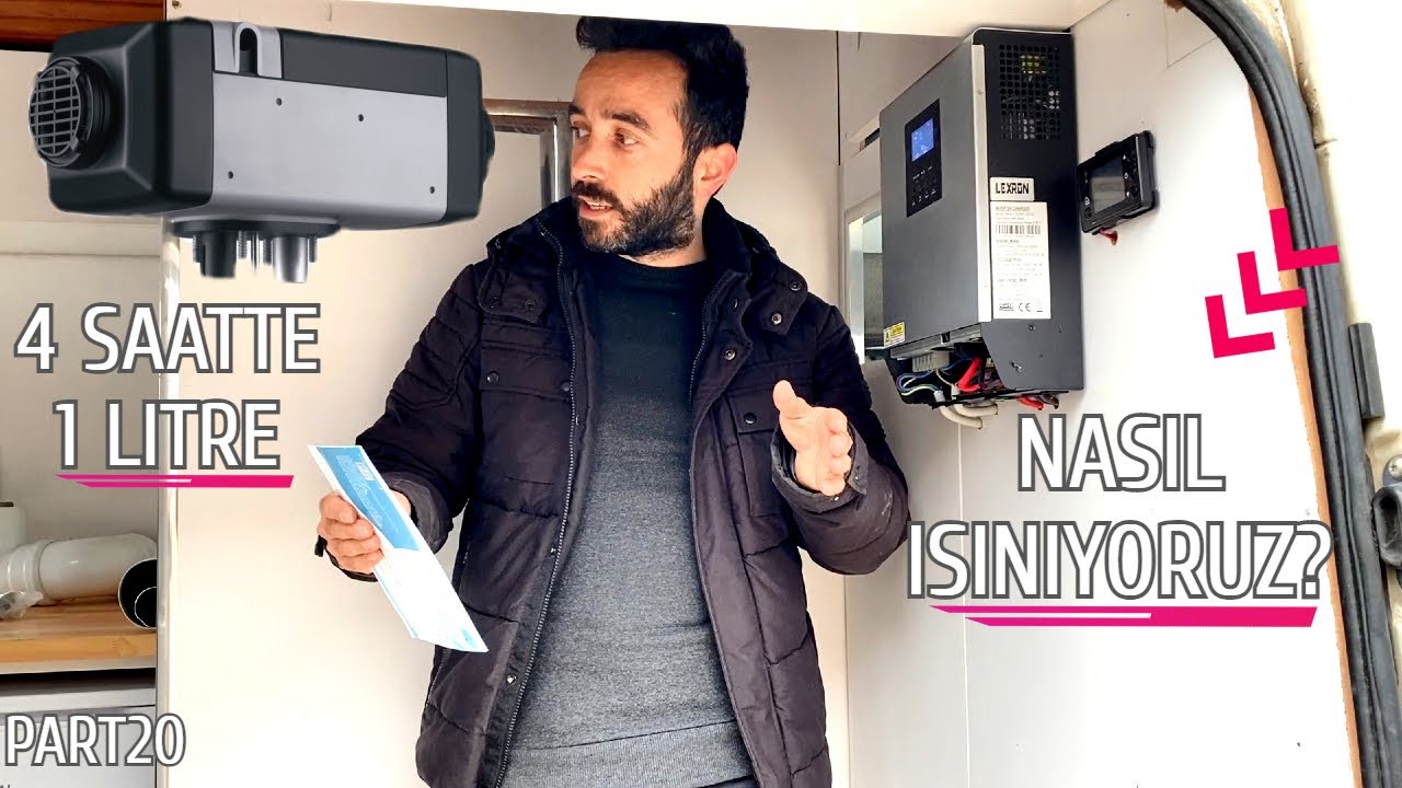 KARAVAN YAPIMI - 20 / KARAVANDA EKONOMİK ISINMA YÖNTEMİ - KARAVAN WEBASTO MONTAJI