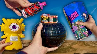 The RAREST HYBRID Firework Fountains & Candles I Could Buy! [20 of 25]