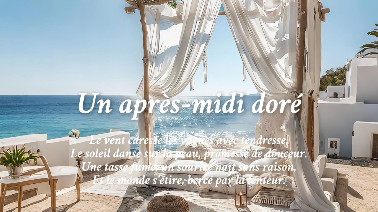 Mira 巴莎諾瓦旋律 × 法式小野麗莎｜1 小時沙灘音樂 × 海風、陽光與咖啡香交織的午後時光｜French Bossa Nova for Relax & Gentle Swing en YouTube