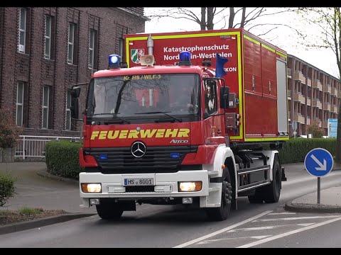 [Dekon-V 50] Einsatzfahrten zu Katastophenschutzübung Übach-Palenberg