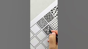 Shorts zentangle patterns