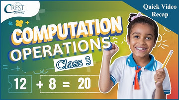 Class 3 | Computation Operations | Maths Olympiad | CREST Olympiads