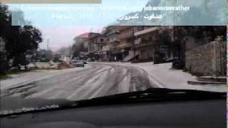 Achkout - Kessrouan - 27 January 2012 at 4PM - Lebanon Weather Forecast