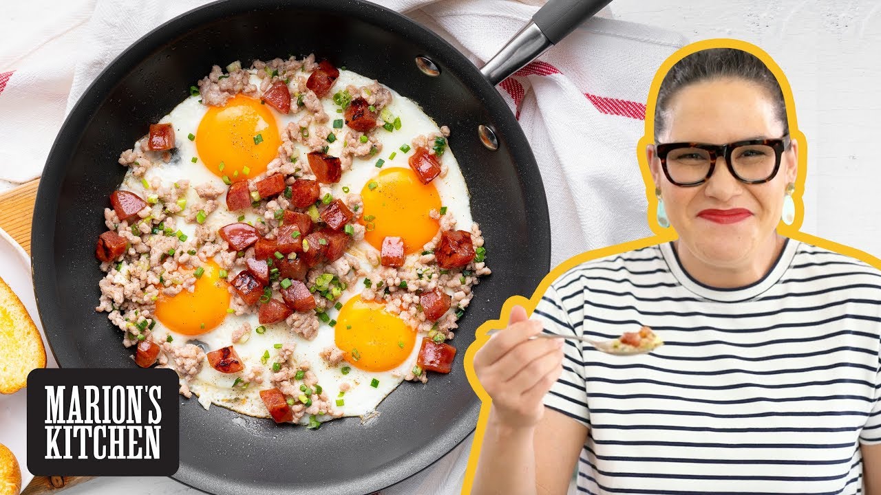 Eggs that will get you out bed! ☀️Easy Asian Breakfast Skillet | Marion's Kitchen