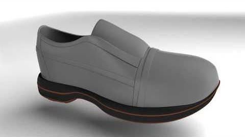 3d Shoe Prototype Visualization