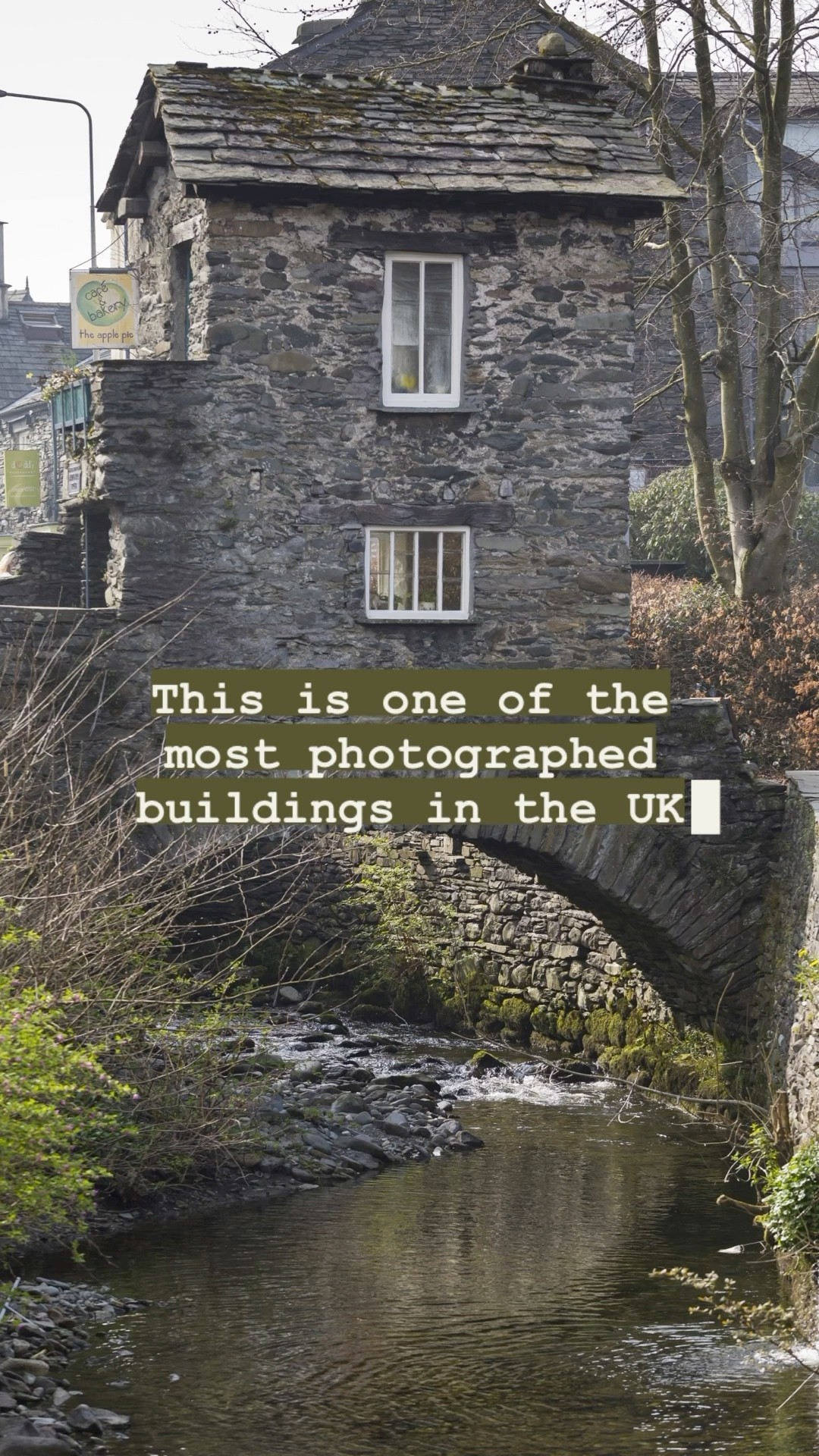 Bridge House in Ambleside, an iconic building with a bizarre