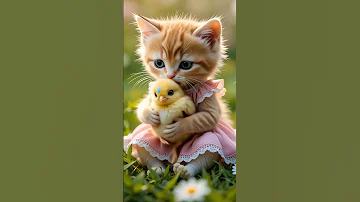 هالصيصان شو حلوين Foryou Kitten Cat قطط قطة صغيرة قطط كيوت قطة Funnycats هالصيصان شو حلوين 