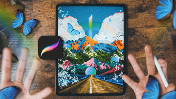 Procreate Tutorial: Designing a Digital Collage Posters Like a Pro