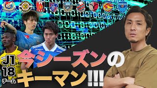 【再開まであと３日！】J1全チーム！今シーズンのキーマンはこの選手だ！【前編】