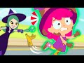 Plum, are you LUCKY or UNLUCKY? Little witch has a bad day! - Witches &amp; Magic Cartoons for Kids