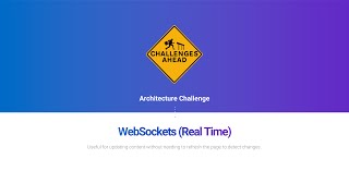 React Architecture Challenge: WebSockets (Real-Time)