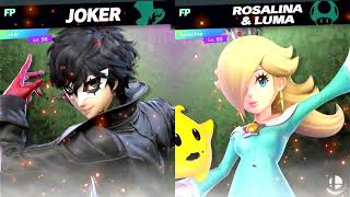 Super Smash Bros Ultimate Amiibo Fights – 9pm Poll Joker vs Rosalina