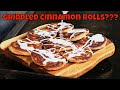 Cinnamon Rolls on the Blackstone Griddle