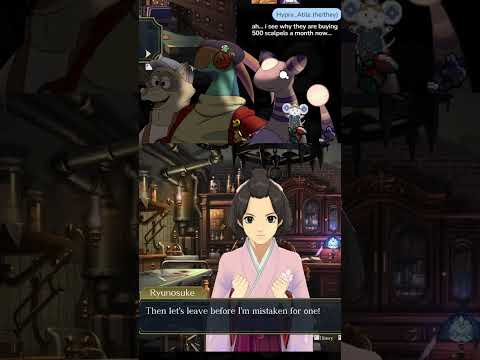 Sholmes's Scalpels - Great Ace Attorney case 8 highlight clip