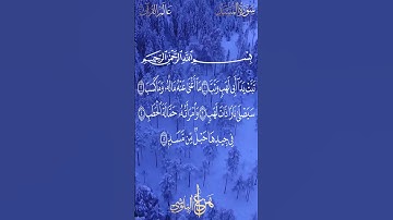 سورة المسد الشيخ هزاع البلوشي مكررة للاطفال #قناة_عالم_القران