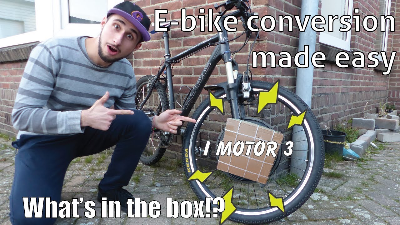 Make your old bike into an E-bike, FAST! For less than €400! Imotor3 ...