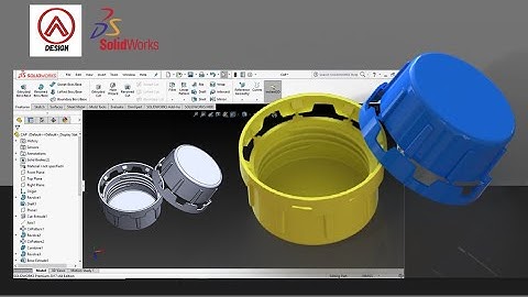 SOLIDWORKS ADVANCED MODELING - How to make Bottle Cap in SOLIDWORKS