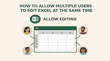 How To Allow Multiple Users To Edit Excel At The Same Time=