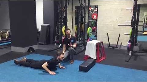 McKenzie Method: Extension in lying to get end-range to relieve low back pain
