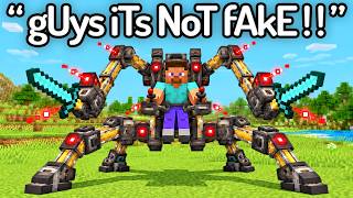 I Caught The STUPIDEST Fake Minecraft Speedruns