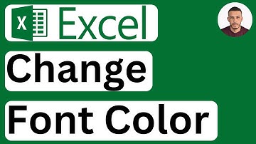 How to Change Font Color in Excel - Easy to Follow
