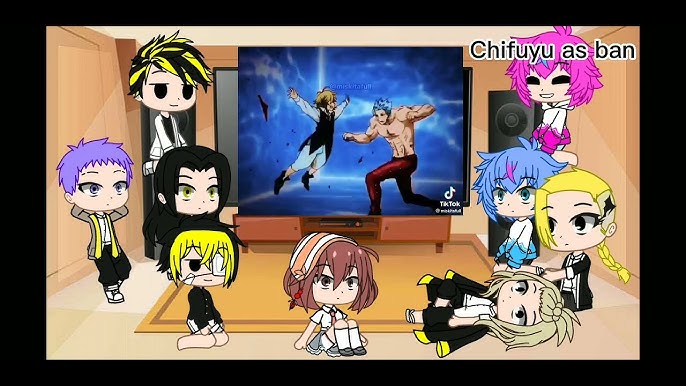 Tokyo Revengers react to Takemichi as Saiko and Chifuyu as Ícaro