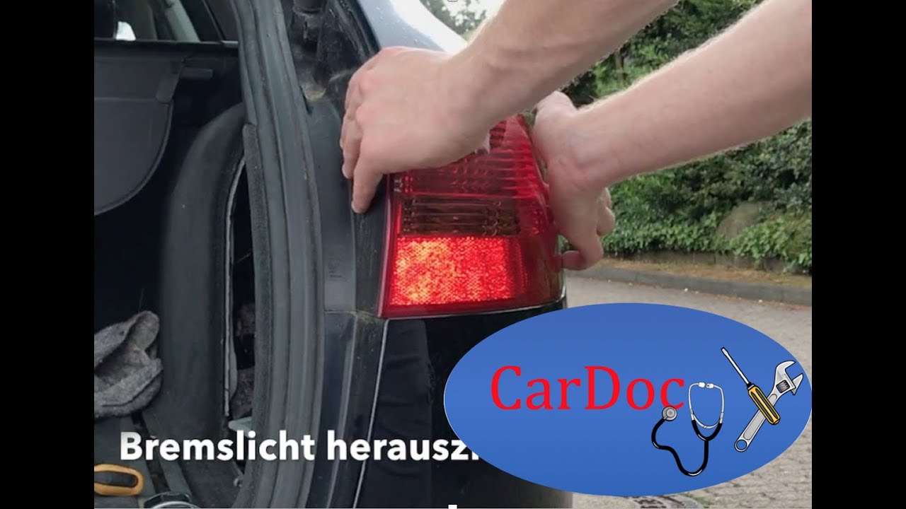 Bremslicht/Rücklicht wechseln Audi A6 4F Kombi 