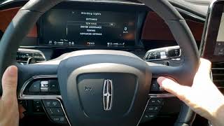 Steering Wheel and Instrument Cluster | Lincoln Navigator Features