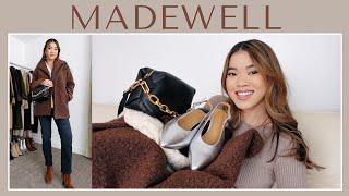 MADEWELL 50% OFF BLACK FRIDAY SALE PICKS!! My Favorite Winter New Arrivals, try on haul!