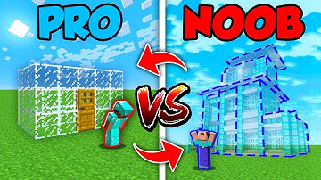 Minecraft NOOB vs. PRO : SWAPPED INVISIBLE HOUSE in Minecraft (Compilation)