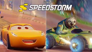 Disney Speedstorm (PC) // Online Races - Season 18 Cars (Cruz Ramirez, Flash, Cruella De Vil)