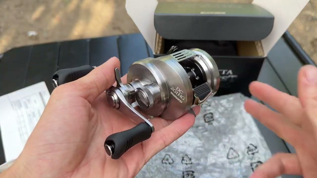 Mở Hộp Shimano Calcutta Conquest DC 201 HG 