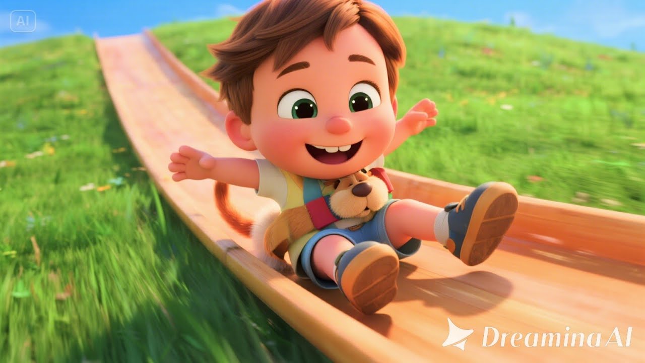 Baby Panda’s Rainbow Ride | Colorful Adventure Song for Kids | Fun ...