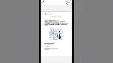 SigningCloud Tutorial : [Mobile] Signing Documents Verifying Method (Push Notification)